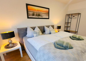 Exklusive Ferienwohnung2 Meppen, Balkon, Küche, Waschmaschine
